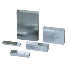 Individual gauge blocks made of steel in accuracy grade 1 according to DIN EN ISO 3650
