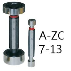 Limit plug gauges mad of hardened tool steel according DIN 2245., 
All sizes up to 120mm in steps of 0,001mm and all tolerances with ISO Tolerance A-ZC, Quality 6-13.