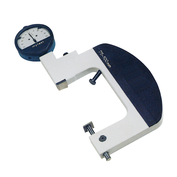 Adjustable comparator snap gauge, 
Range: 25 mm - 50 mm, Measuring faces: 15 mm x 15 mm