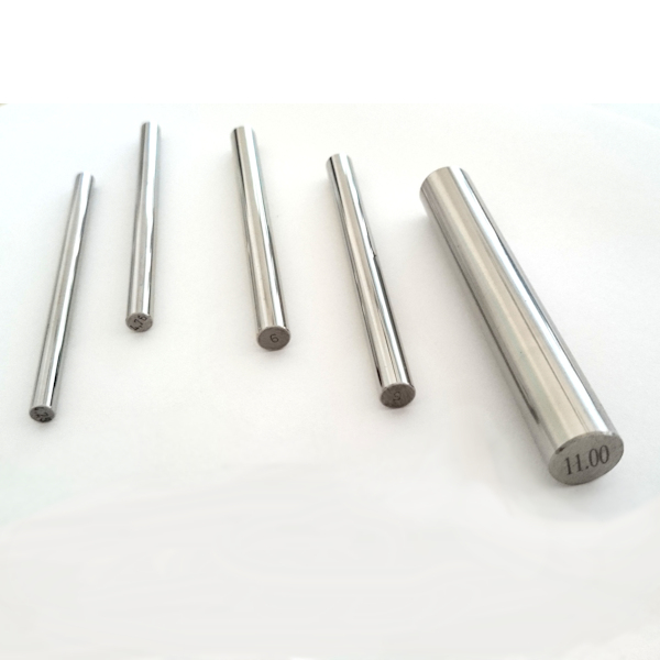 Individual measuring steel pin Price per pin, Diameter-range 10,00 mm to 12,00 mm, Tolerance 2,0µm, Length 50 mm